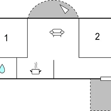 2 Bedroom Lovely In Apartamento Jadranovo