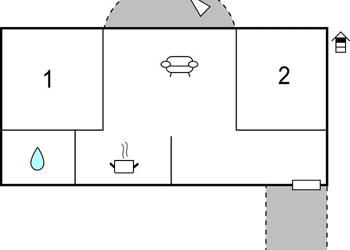 2 Bedroom Lovely In Apartman Jadranovo